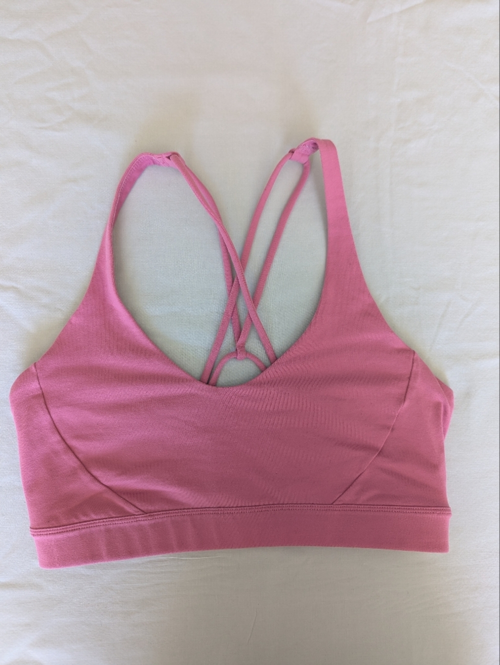 Prana Everyday Strappy Sports Bra In Pink